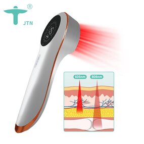 Portable Veterinary Cold Laser Therapy Device for Pet Pain Relief - 650nm & 808nm Dual Wavelength