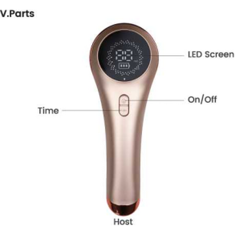 Medical Cold Laser Therapy Device - Portable 650nm & 808nm LLLT Equipment with Lithium Battery
