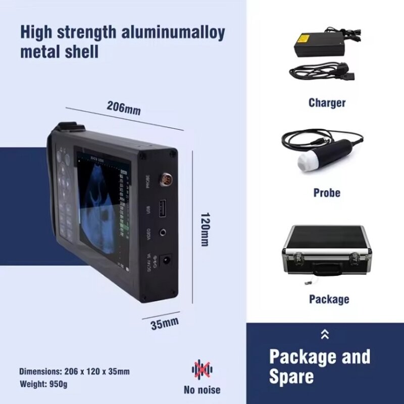 Portable Veterinary Ultrasound Scanner Manufacturer - For Dogs, Cats, Sheep, Pigs, Cows, and Horses