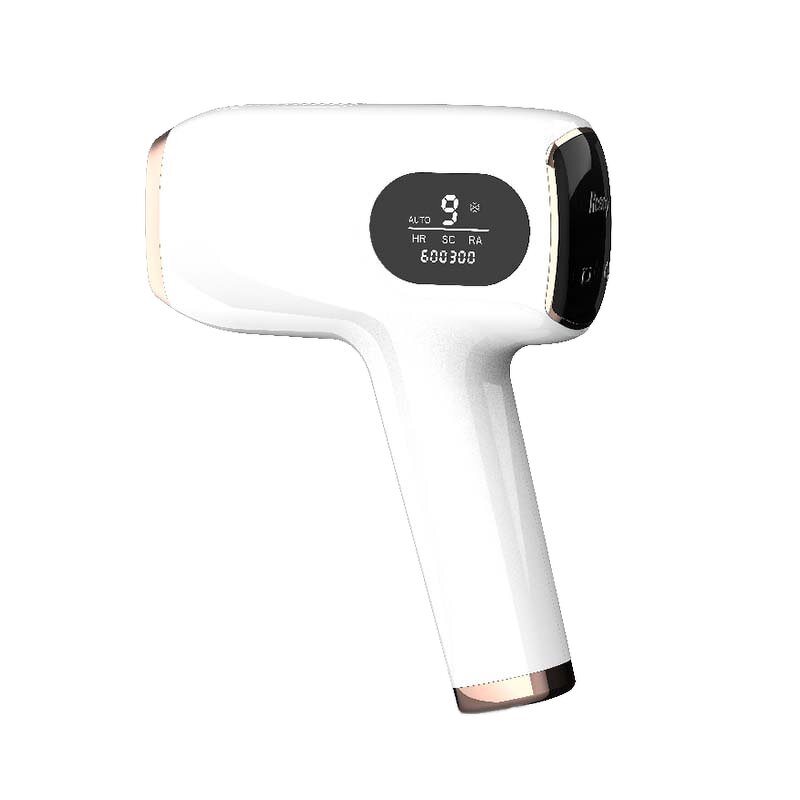 Sapphire Ice Cooling Laser Hair Remover Machine - Painless Permanent Body & Facial Epilator with IPX6 Waterproof