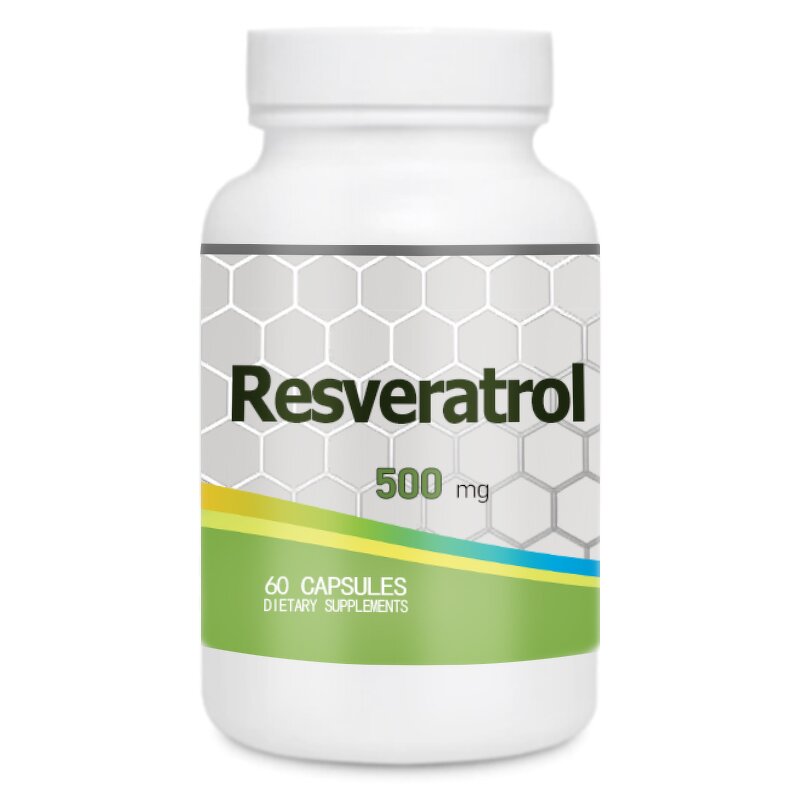 NAD Resveratrol Capsules Manufacturer - 500mg & 1000mg, 98% Purity, 60/120 Count