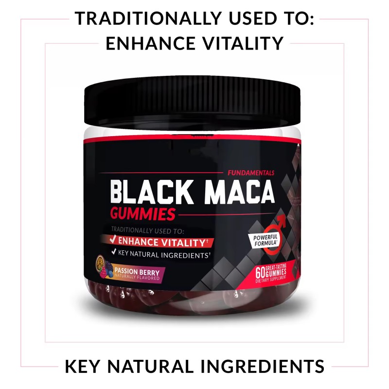Bigger Butt Lift Gummies with Black Maca for Curvy Body Enhancement Hip Enlargement Dosage Form Gummy Candy Not for Newborns