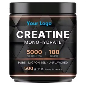 500g Pure Creatine Monohydrate Powder Energy Boost for Adults' Muscle Growth Not for Newborns