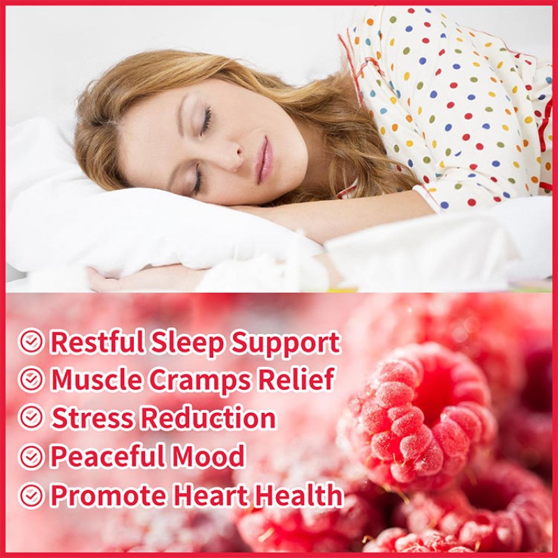 Private Label Sugar-Free Magnesium Glycinate Bear Gummies - 500mg Sleep Support & Relaxation Supplement