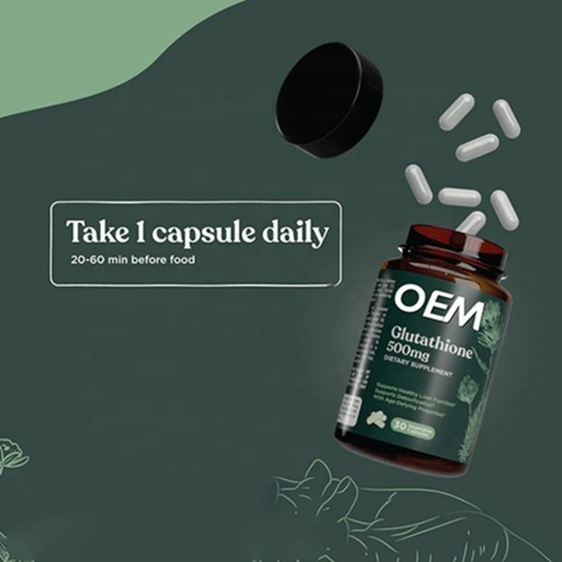 Premium Glutathione Complex with Milk Thistle & ALA - Antioxidant Capsules for Liver Detox, Skin Whitening & Immunity Boost