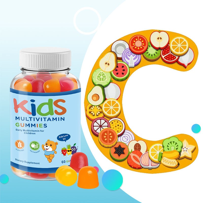 Kids DHA Multivitamin Gummies - Vegan, Pectin-Based, Gluten-Free Children's Supplement