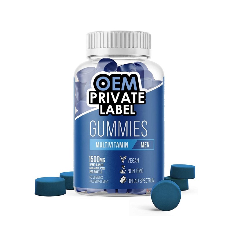 Sugar-Free Multivitamin Gummies for Men with Zinc and Immune Support - High Potency Daily Supplement for Energy and Detox