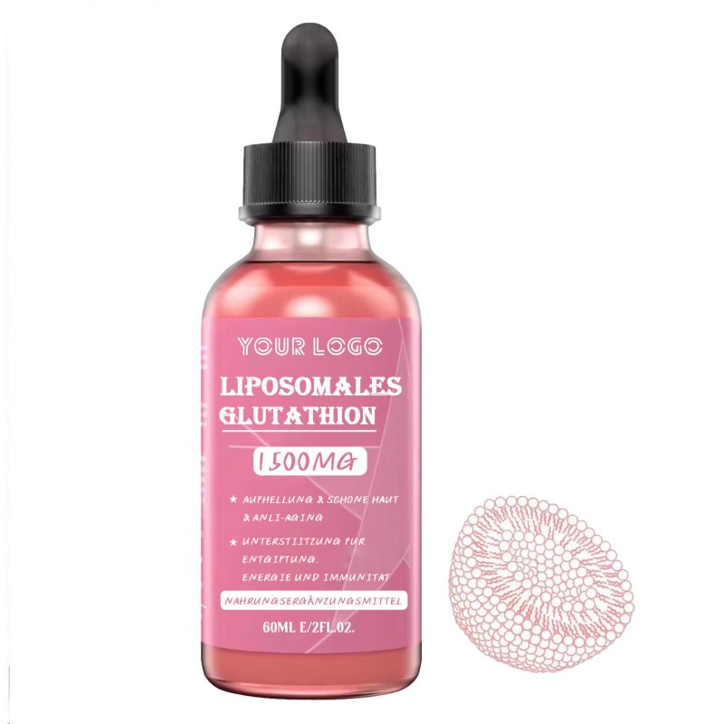 Liposomal Glutathione Supplement Droplet - Strong Antioxidant for Immune Boost Skin Whitening