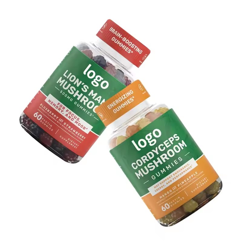 OEM Private Label Brain Supplement Mushroom Complex Gummies