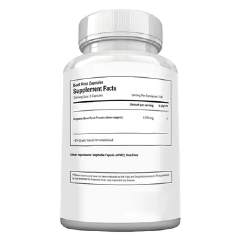 OEM Beetroot Extract Powder Capsules Natural Energy Vitality Support for Adults Beauty Products Pills Dosage-Not Pregnant Women