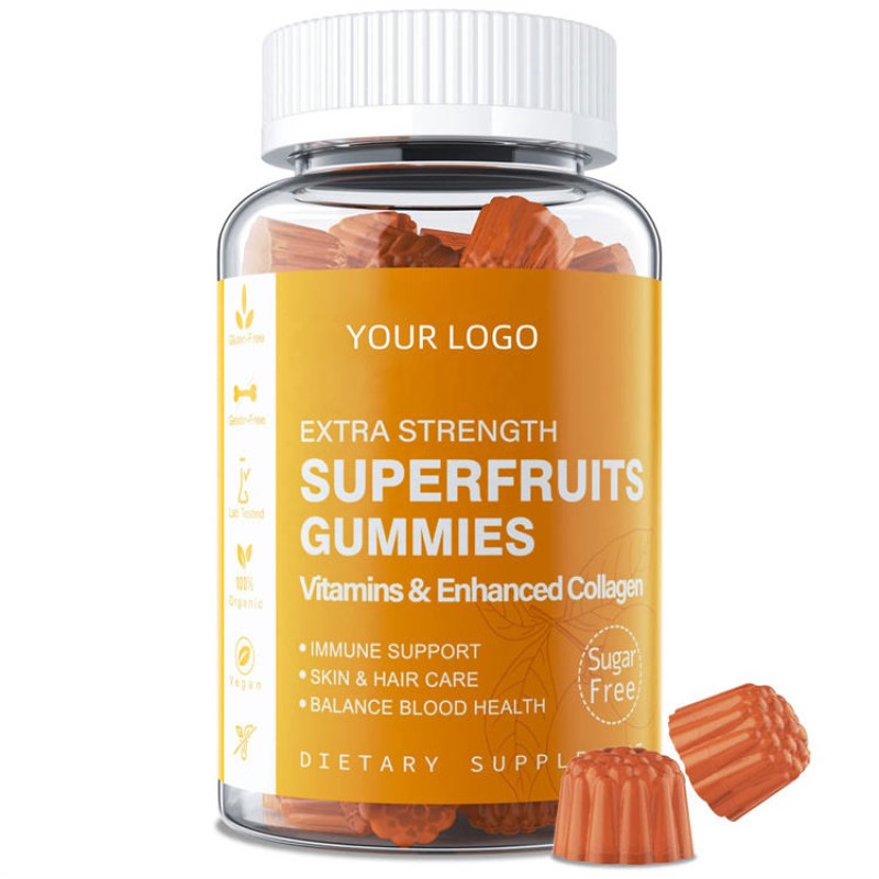 Wholesale Super Greens Gummies - Vegan, Fruit & Veggie Blend, Daily Nutrition Boost