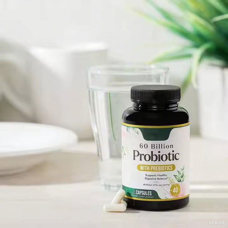Probiotic Capsules for Adults Teenagers Assisted Healthcare Supplement for Beauty Digestion Vitamin