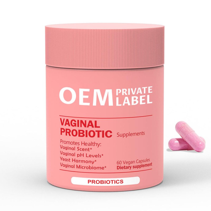 Vaginal Probiotic Capsules, Prebiotics and Lactobacillus Mixed Vaginal Pills Female pH Balance