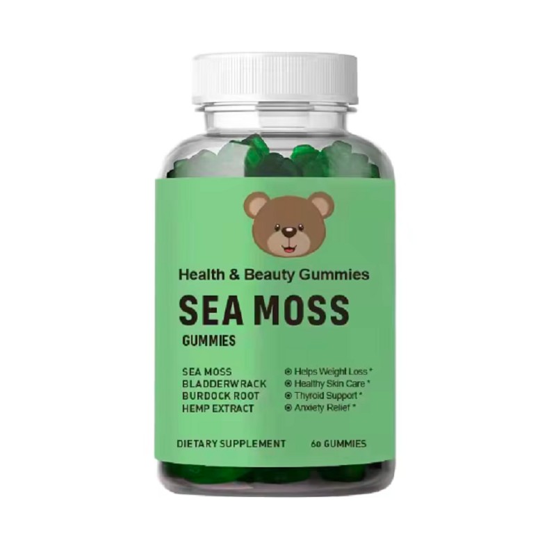 Organic Ultra-thin Algae Vitamin Gummy Vegetarian Multivitamin Supplement Natural Beauty Skin Vegetarian Friendly