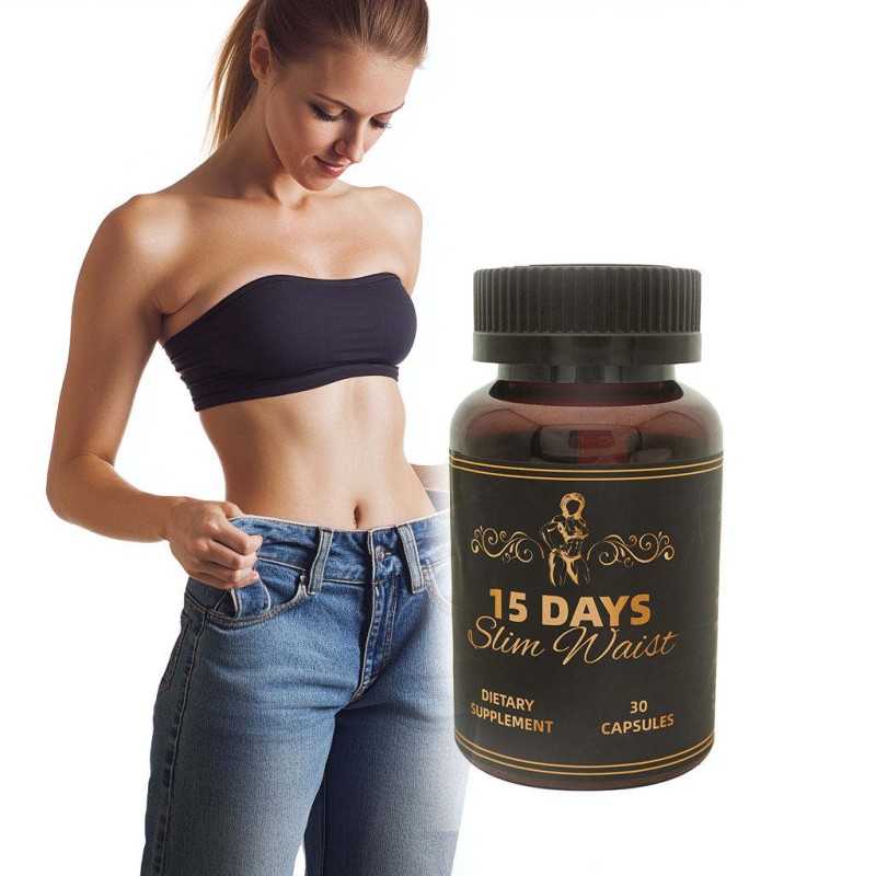 15 Days Capsules Suppress Appetite Slimming Supplements Fat Burner for Adults
