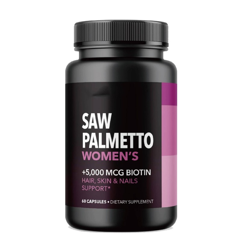 Natural Urinary Tract Health Supplements - Hormone Balance & Hair Support, Extra Strength 45% Extract