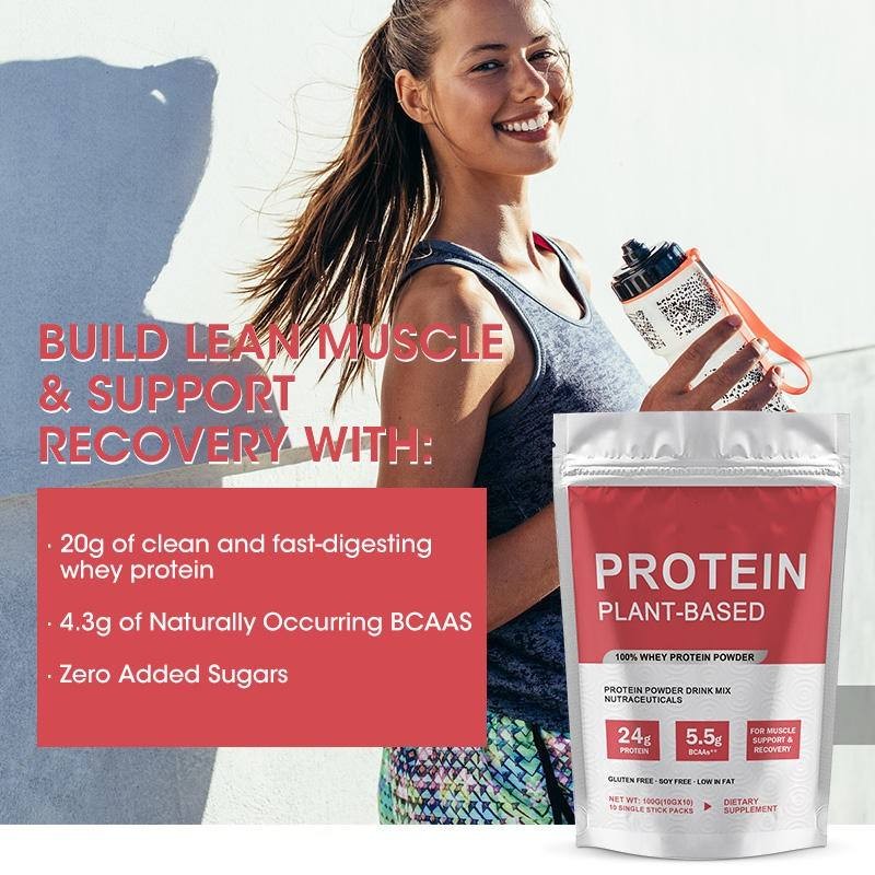 OEM Vegan Organic Protein Powder 100g  Wholesale Supplement for Weight Gain