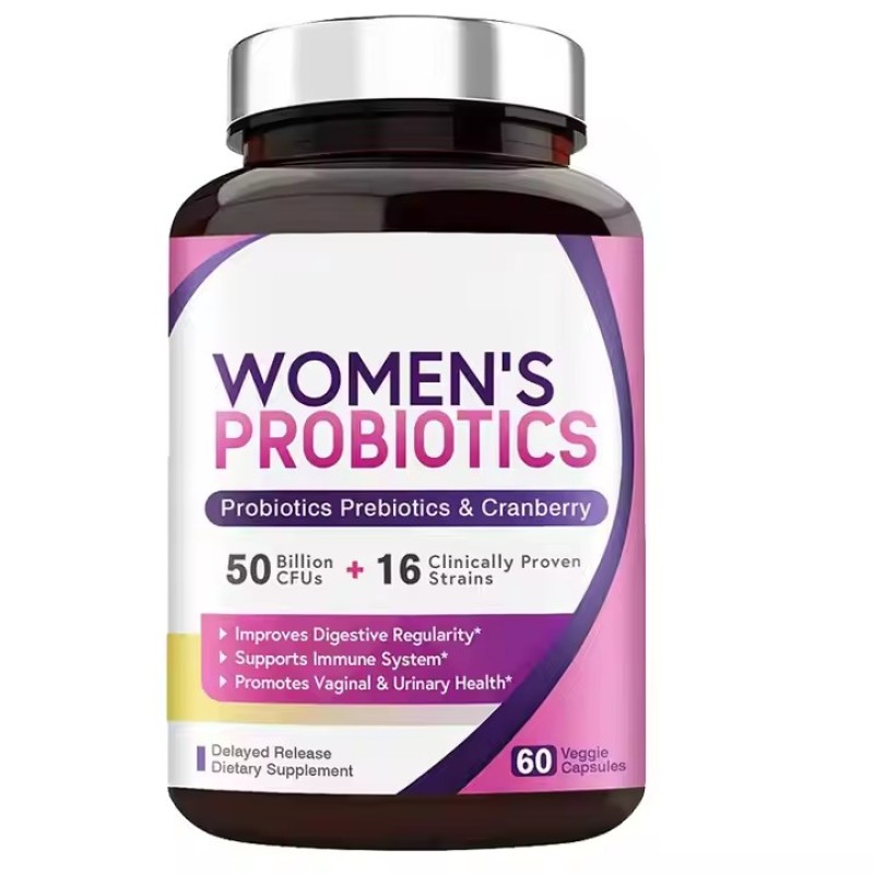 Men Digestive Health Enzymes Prebiotics Capsules for Saw Palmetto Cranberry Gut Immune Prostate Urinary Tract Health