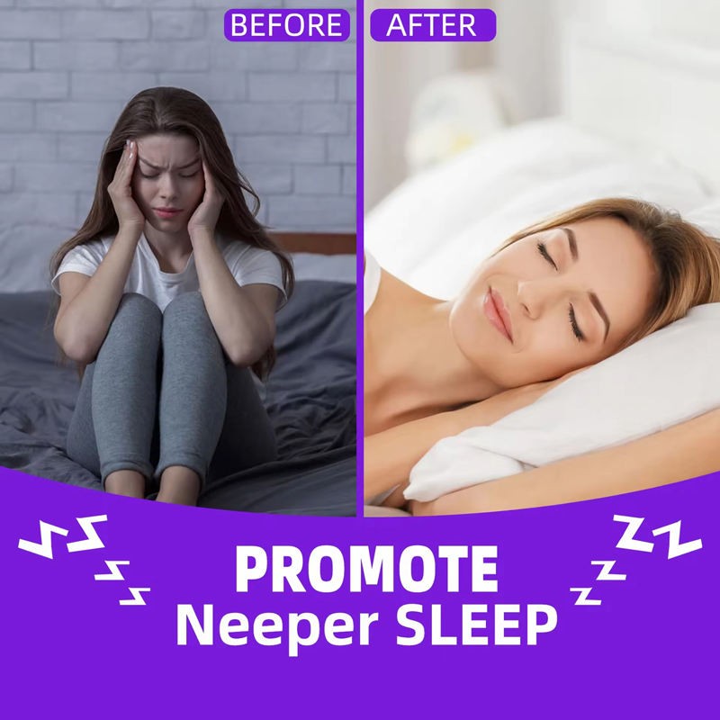 Herbal Supplements for Deep Sleep Support Sleep Well Melatonin Gummies with GABA Magnesium Natural Botanicals