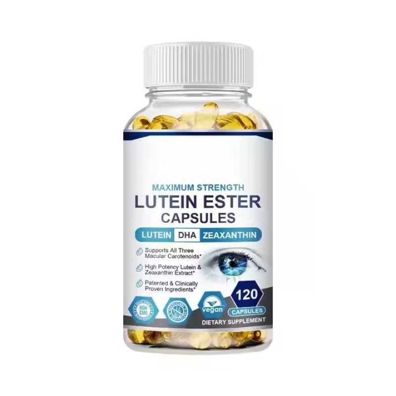 Lutein Soft Capsules Support Dry Eye and Vision Health Lutein Mixed Soft Capsules Relieve Eye Fatigue Wide Field of Vision