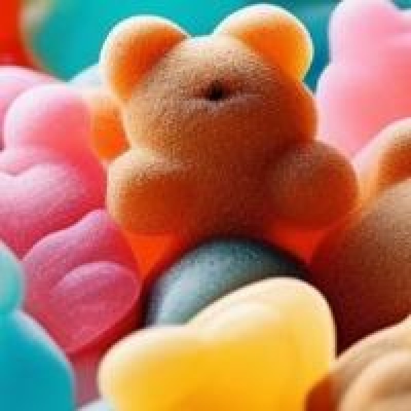 WELLBODY Halal Natural Organic Omega 3 DHA Kids Gummies for Vitamin and Brain Support | Private Label Factory Supply