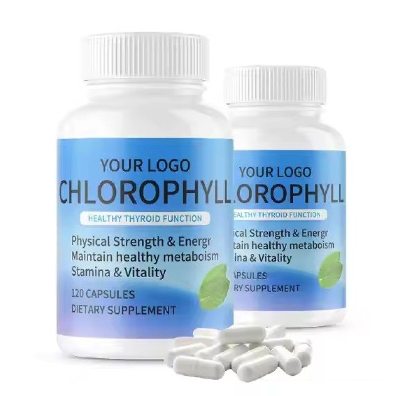 Body Magic Supplement Organic Spirulina Chlorophyll Softgel Capsules Herbal Extract Antioxidant Not for Pregnant Women