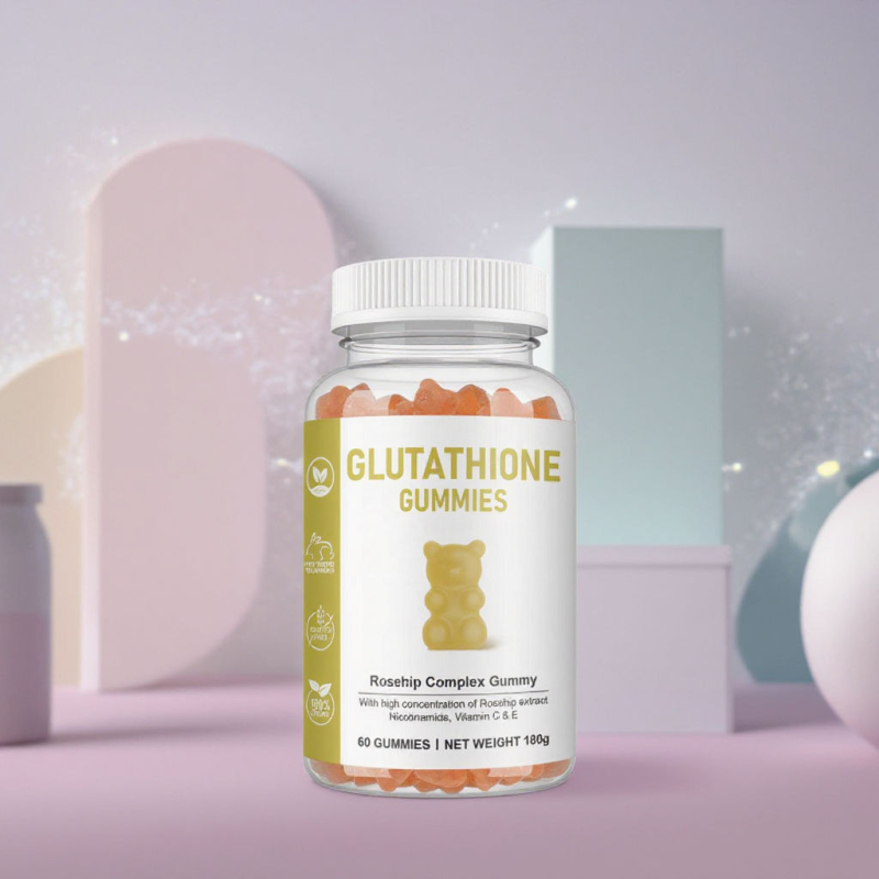 OEM Private Label 60pcs Skin Brightening Gummies with  Collagen for Adults