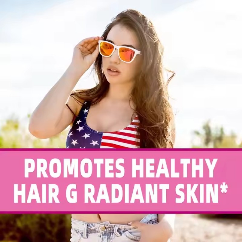 Exquisite Hydrolyzed Collagen Jelly Gummy Vitamins Healthy Skin Hair Nails Support for Adults Beauty Supplement