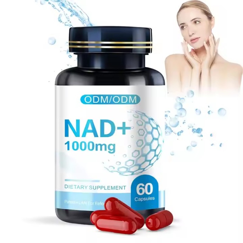 Pure Resveratrol Nicotinamid Mononucleotide NAD Capsules Wholesale Price Booster Dietary Supplements Anti-aging NAD Capsules