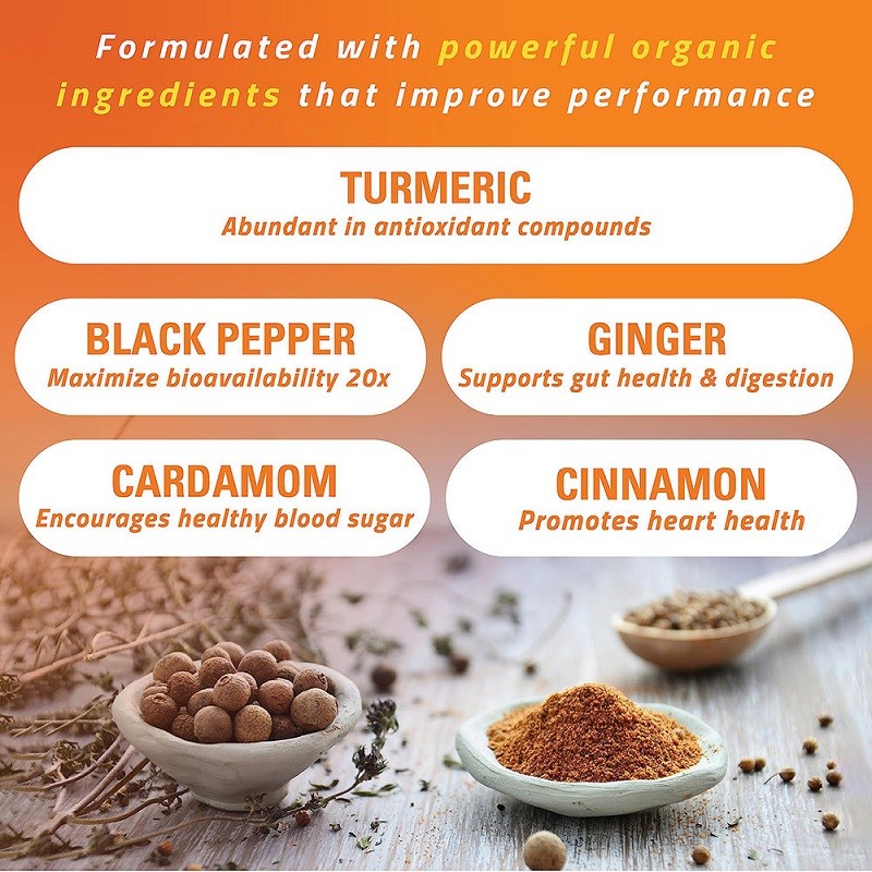 OEM Organic Milk Power with Turmeric Ginger Black Pepper Beauty Supplement Powder for Gut Sleep & Joints Health