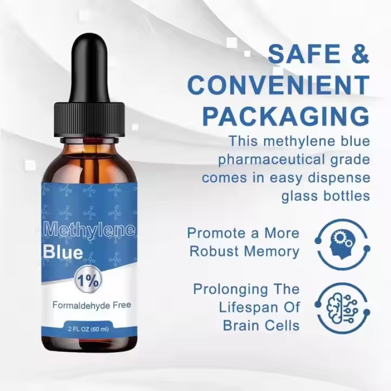 Supports Health L-methylene Blue Dropsy Adult Drops Promote Growth Development Cognitive Function Improvement
