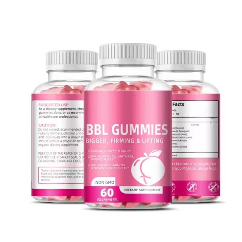 OEM/ODM Lifting and Enlarging Buttocks Enhancing BBL Gummy Candy Supplement Multivitamin  Buttocks Firming Enlargement Curvet