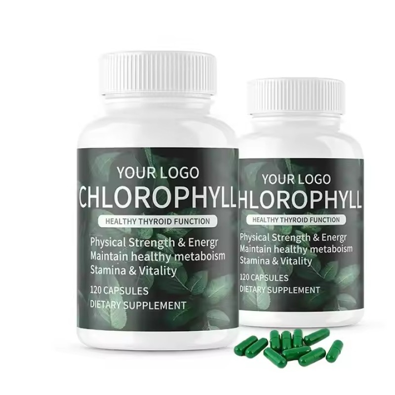Body Magic Supplement Organic Spirulina Chlorophyll Softgel Capsules Herbal Extract Antioxidant Not for Pregnant Women