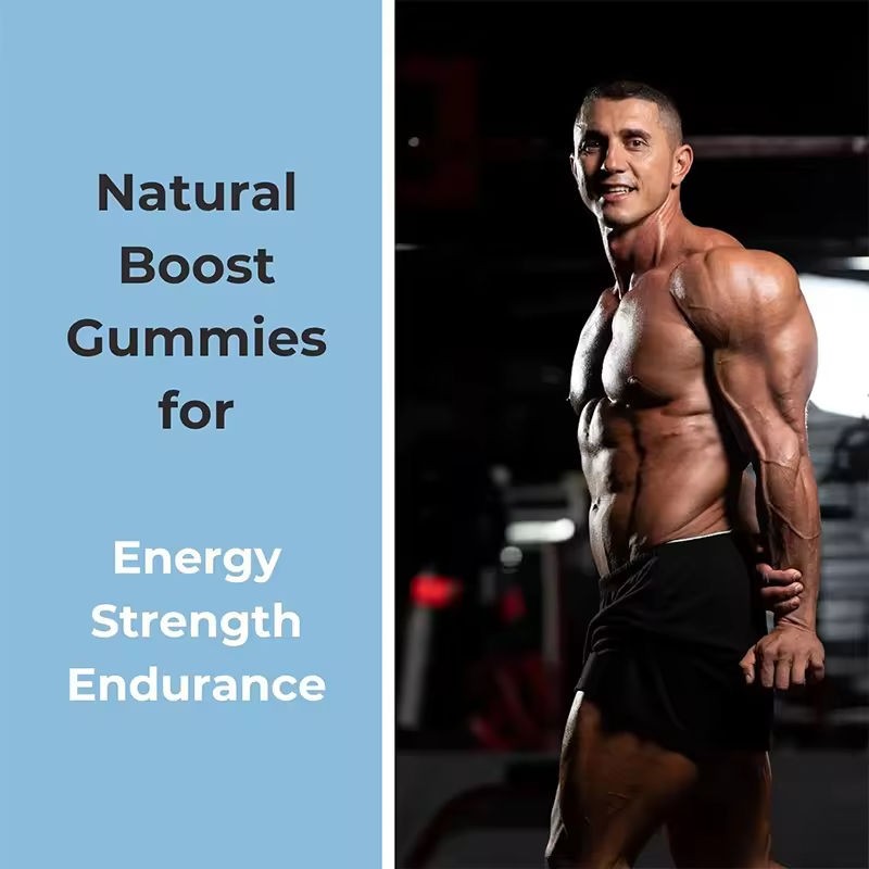 Sugar-Free OEM Creatine Monohydrate Gummies for Pre-Workout Energy Boost