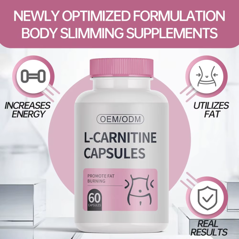 Natural L-Carnitine Capsules Fat Burner, Weight Loss Supplement, Boost Metabolism, DONGYU Brand
