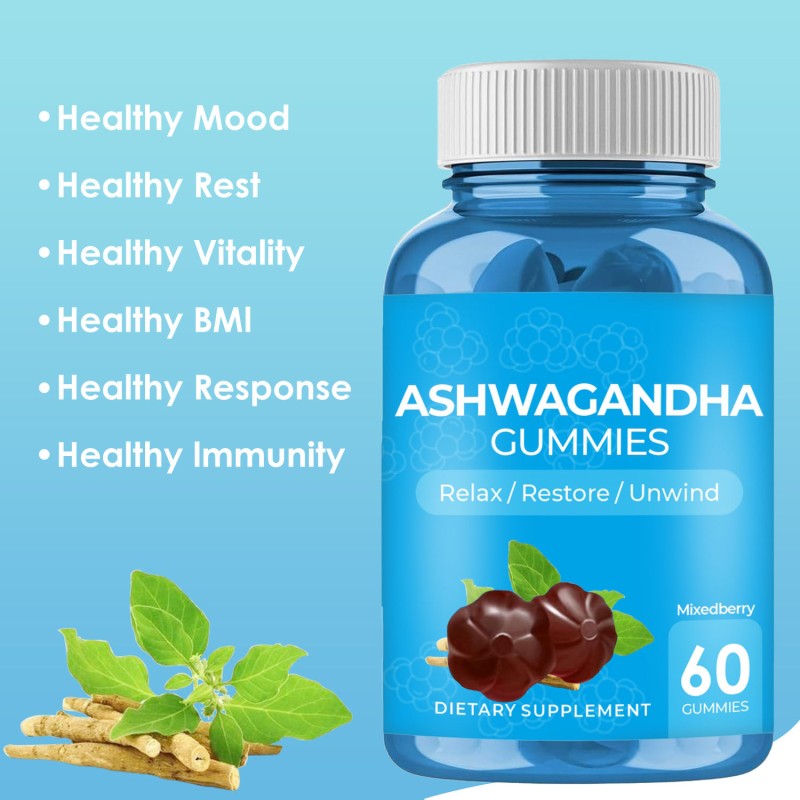 OLLI Supply OEM/ODM Private Label Ashwagandha Supplement for Stress Relief and Energy Boost