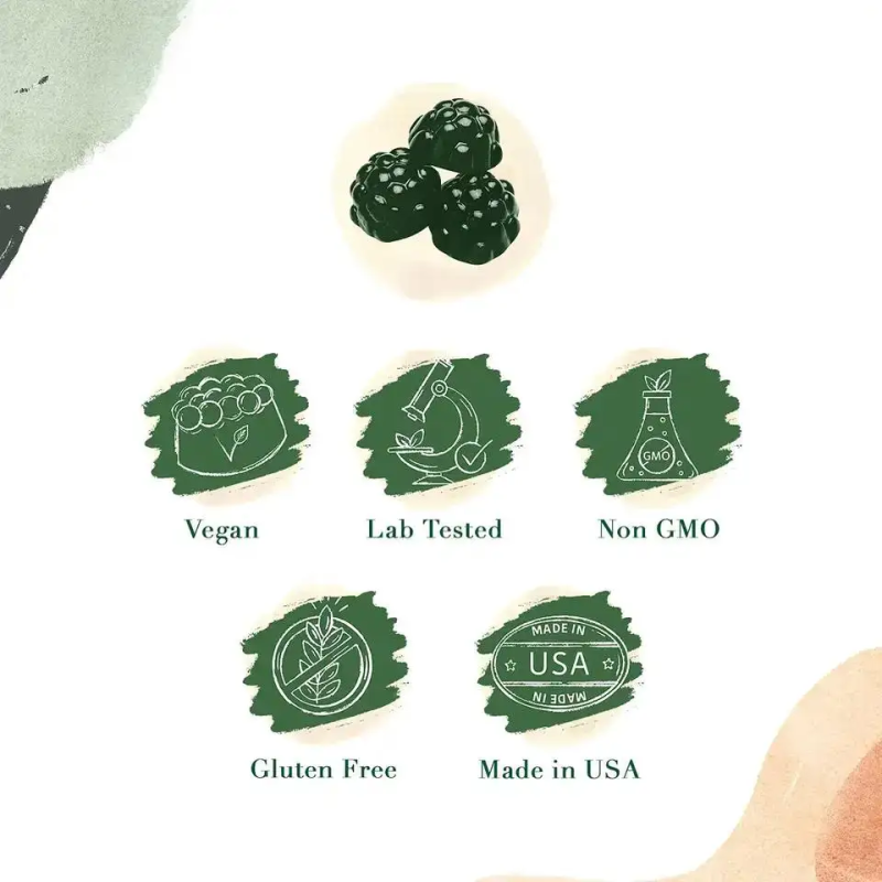 Custom OEM Chlorophyll Gummies - Sugar-Free Immune Support & Detox Supplement