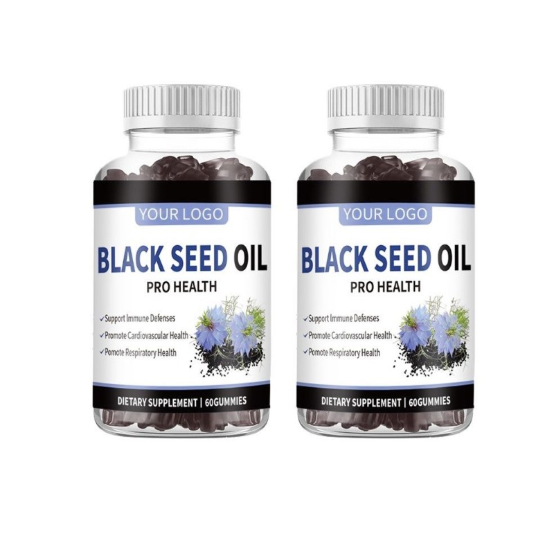 2000mg Premium Black Seed Oil Gummies with Thymoquinone Herbal Supplements for Immune and Joint Support Black Seed Oil Gummies