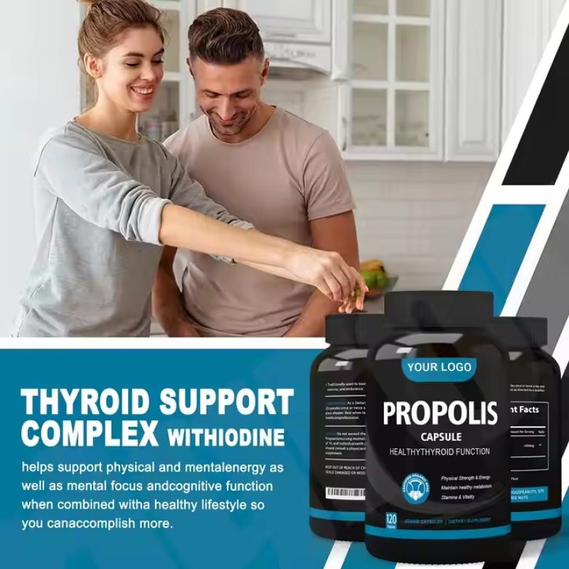 Honey Soft Capsules Best Natural Bee Extract Brain Supplement Development Organic Propolis Capsules