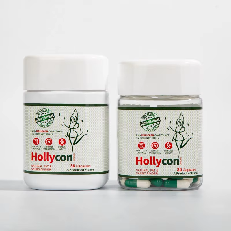 Natural Weight Loss Capsules, Fat Burner & Appetite Suppressant for Women, Hollycon  Carb Blocker, Support Slimming
