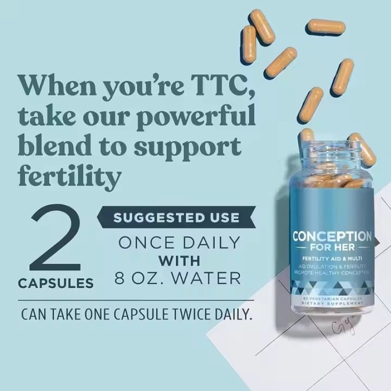 Women's Fertility Supplement Prenatal Vitamins to Promote Hormone Balance Circulation Consistent Capsules for Pregnant Women