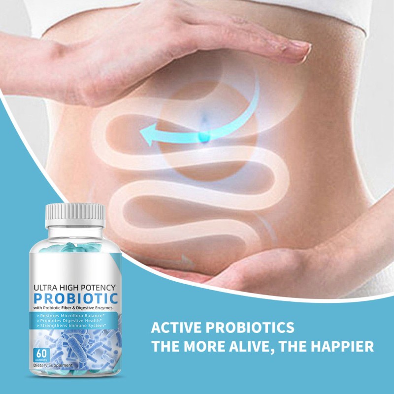 Women's Prebiotic Probiotic Gummies With Cranberry - Dual Support for Digestive and Immune Health