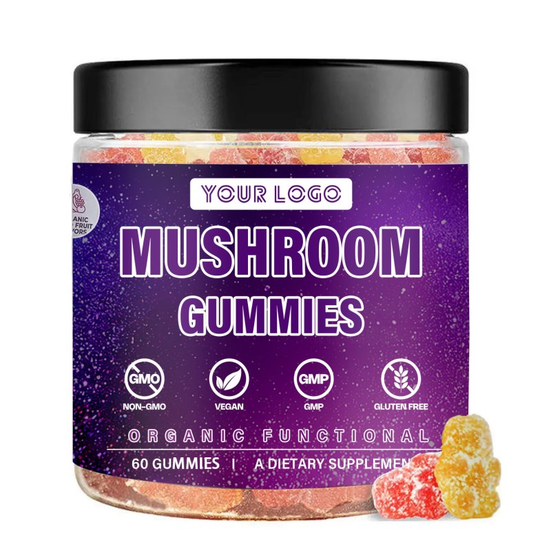 Cognitive Booster Gummies for Adults & Kids with Lions Mane Ashwagandha - Enhance Memory Focus Brain Supplement Nootropics
