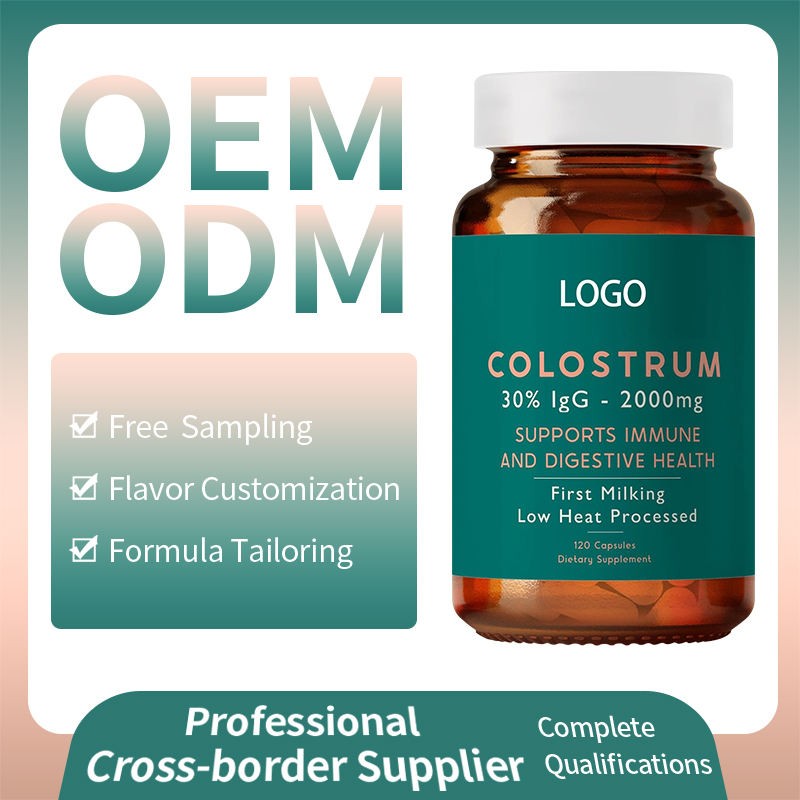 High Potency IgG Colostrum Capsules - Boost Immune & Digestive Health