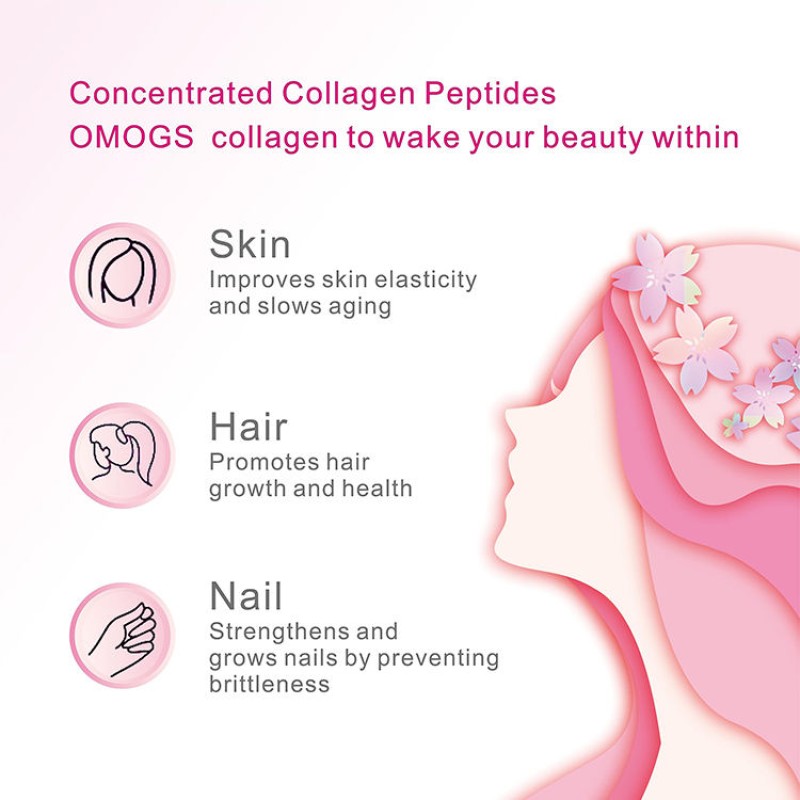 Premium Hydrolyzed Multi Collagen Powder  Organic Whitening Formula for Women