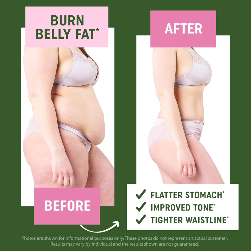 Sugar Free Women Fat Burner Gummies Apple Flavor, Weight Loss Gummies with Green Tea & Raspberry Ketones