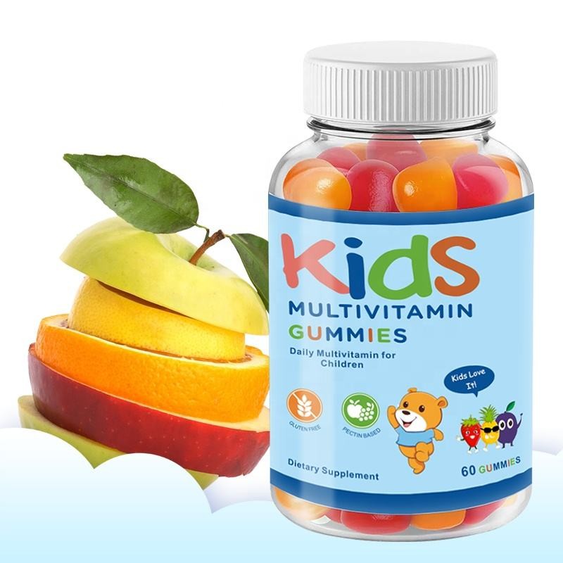 Kids DHA Multivitamin Gummies - Vegan, Pectin-Based, Gluten-Free Children's Supplement