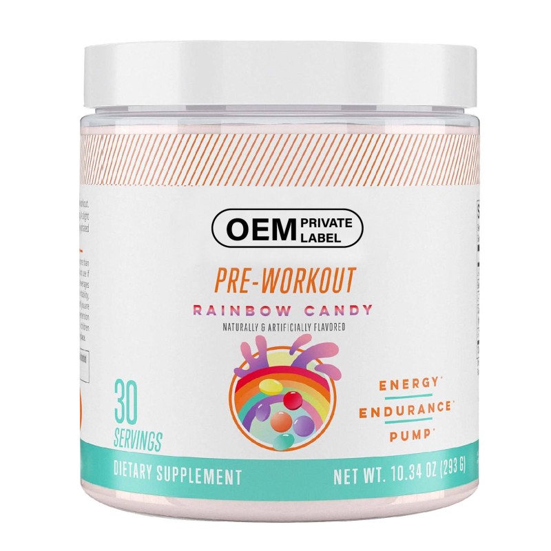 Workout Gummy Energy BCAA Gummies All Natural Supplement Muscle Building Preworkout Gummies