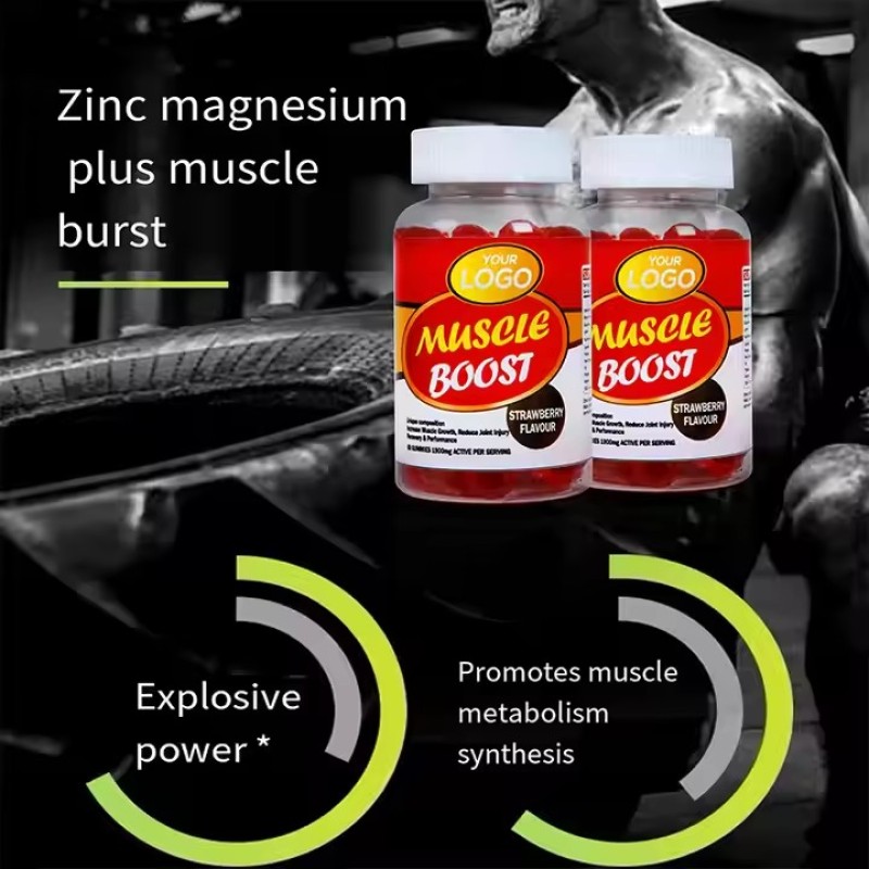 Bodybuilding Tablets Supplement Creatine Monohydrate Energy Pills Creatine Gummies for Muscle Growth