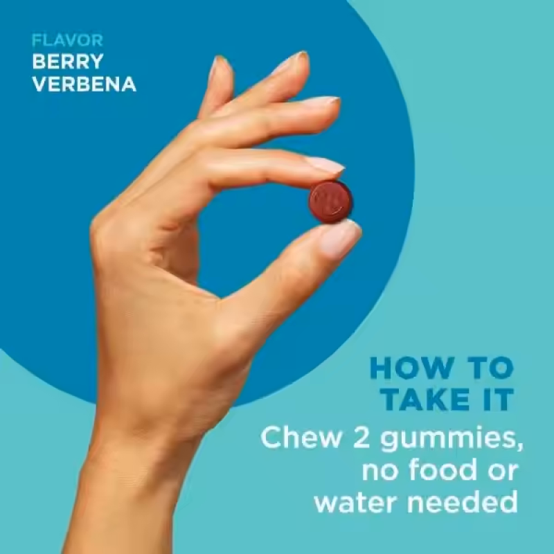 Stress Relief Gummies with GABA L-Theanine & Lemon Balm for Calm Mood Support & Mental Alertness Supplement